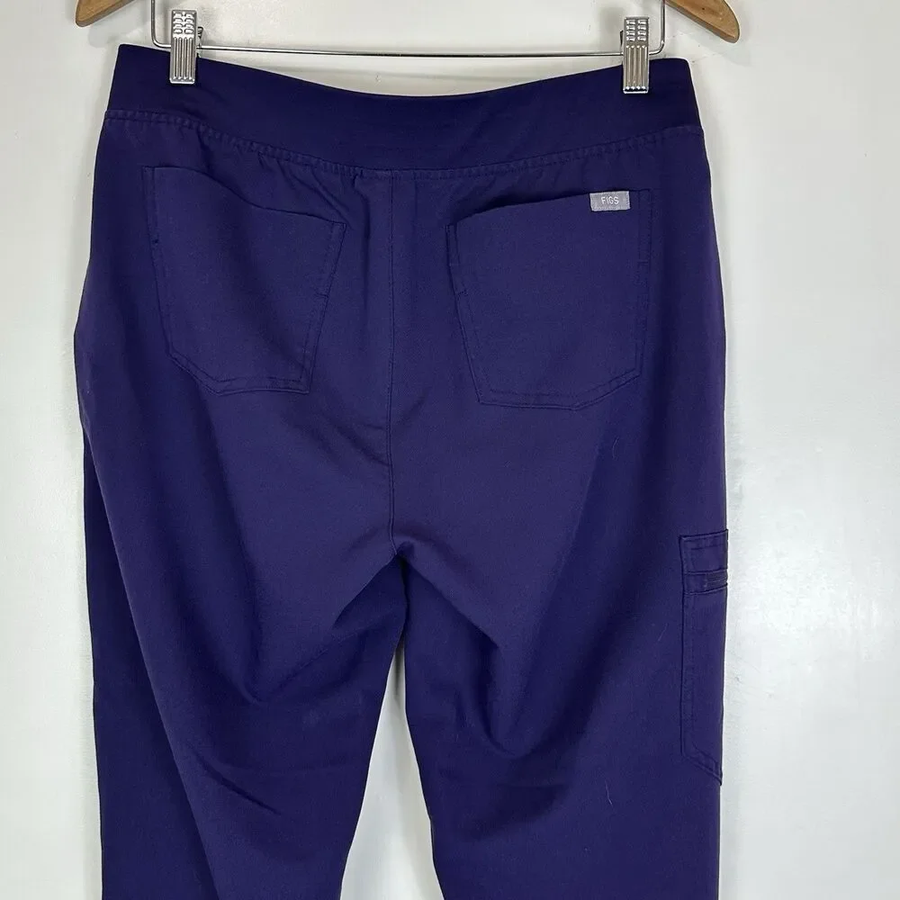 Figs Purple Jam Scrub Set M/S Medical Workwear Athleisure Minimalist Nurse - Picture 11 of 16